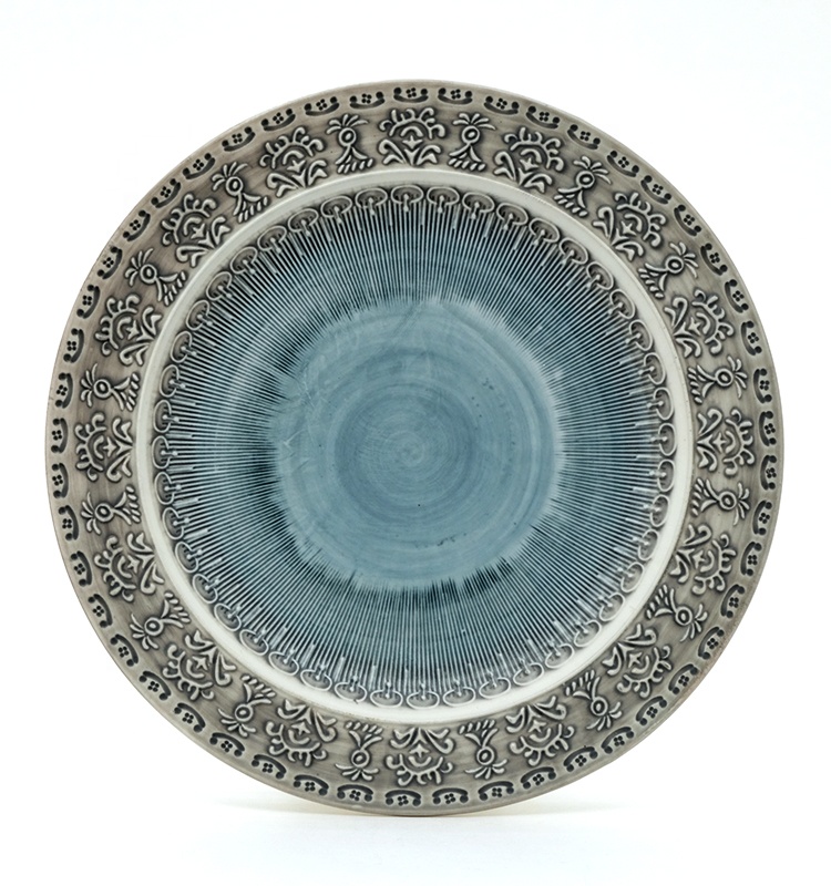 Italian Plates Sets Dinnerware Ceramic Serving Plates Handpainted Personalized Dinner Plates Ceramic
