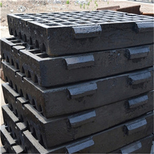 30 Tooth Mn13Cr2 Manganese Steel Jaw Crusher Jaw Plate Toggle Plate