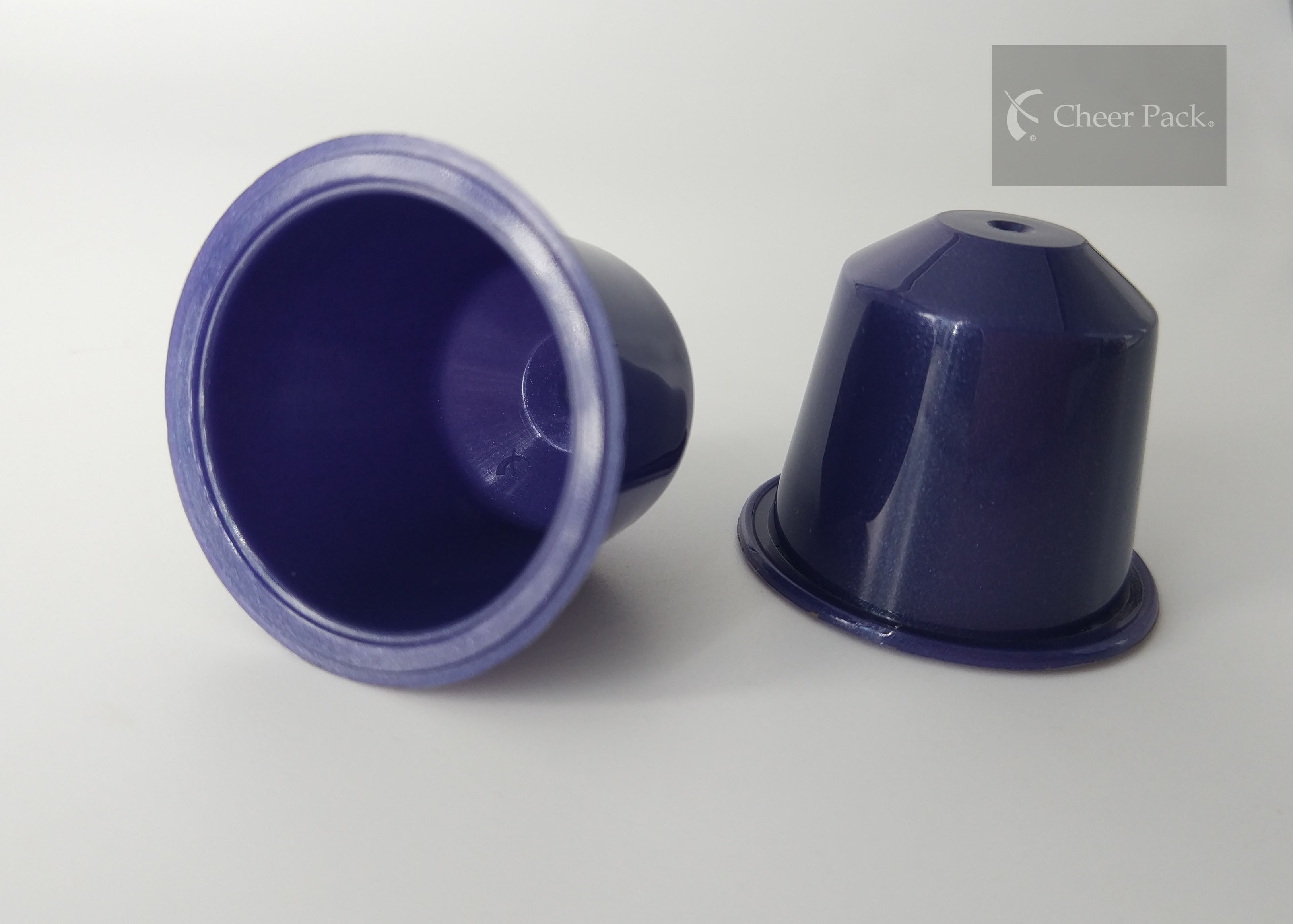 Black Food Grade Coffee Pod Capsules PP Materials With 8g Capacity , OEM ODM Service