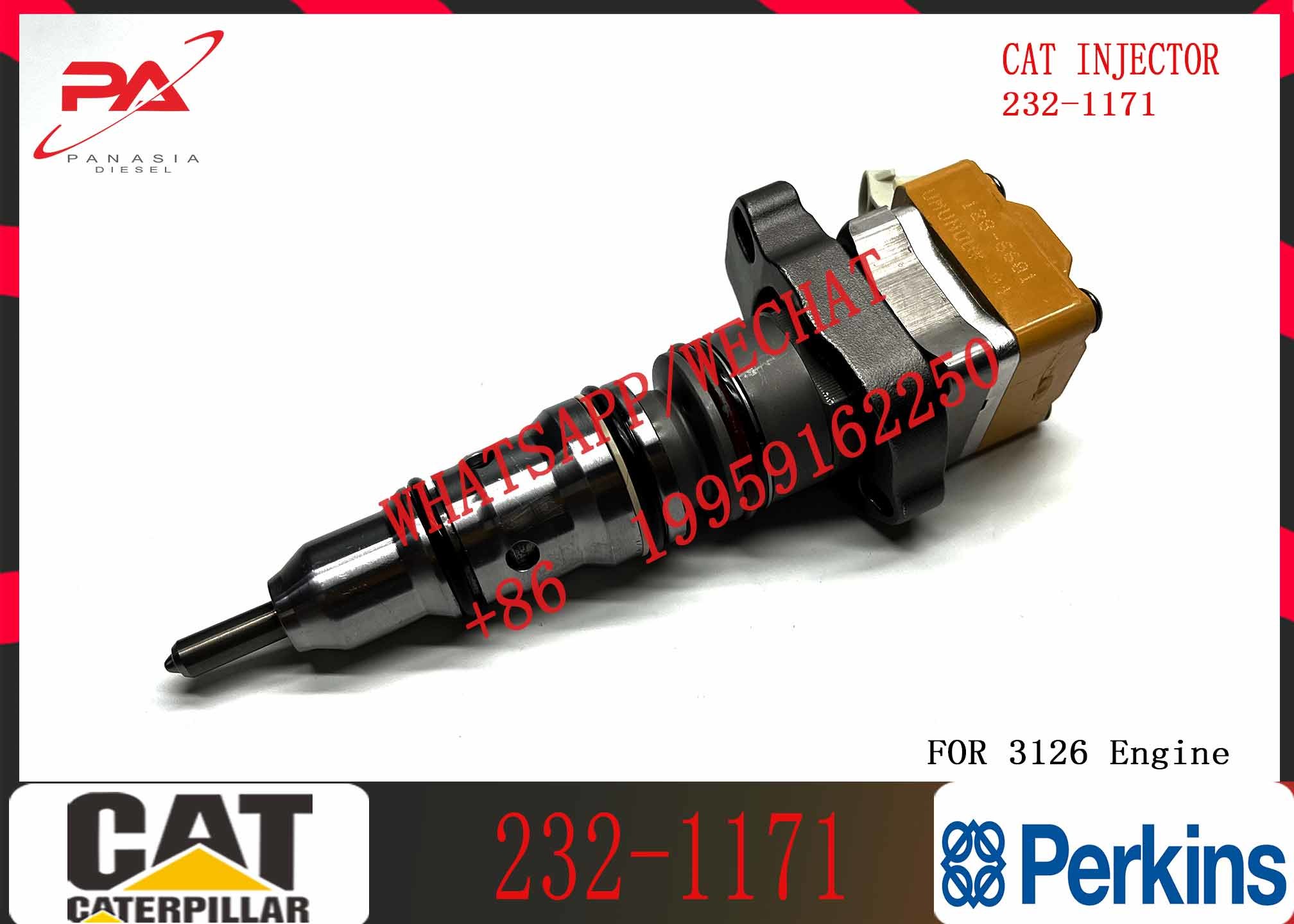 engine fuel injector 180-7431 171-9710 171-9704 178-6432 4CR0197 198-4752 174-7526 232-1170 232-1171