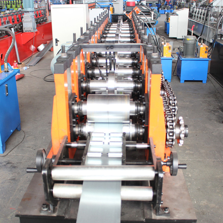 0.3-2MM Shutter Door Roll Forming Machine With 15 Stations