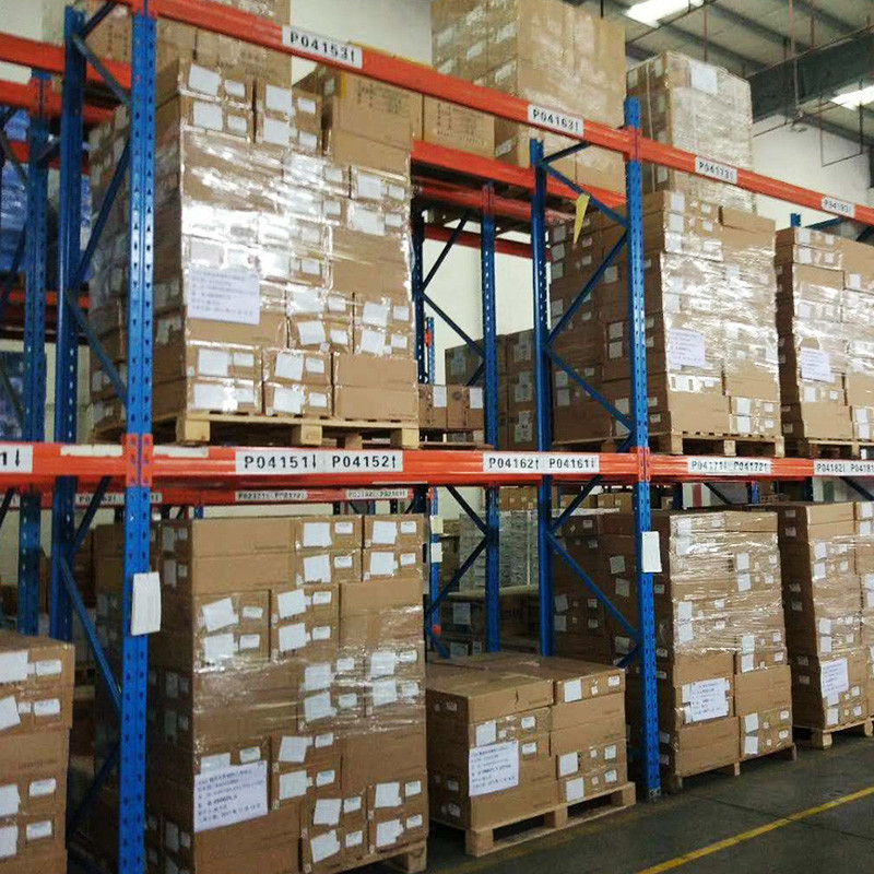 CE Z Beam Steel Shelving 1500KG Warehouse Selective Racking Orange