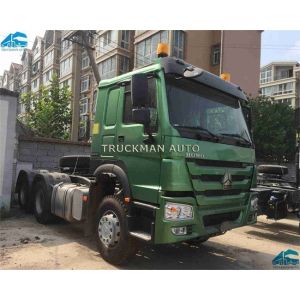 60-80 Tons Loading 10 Wheeler Tractor Head Engine Power 371hp 273kw Easily