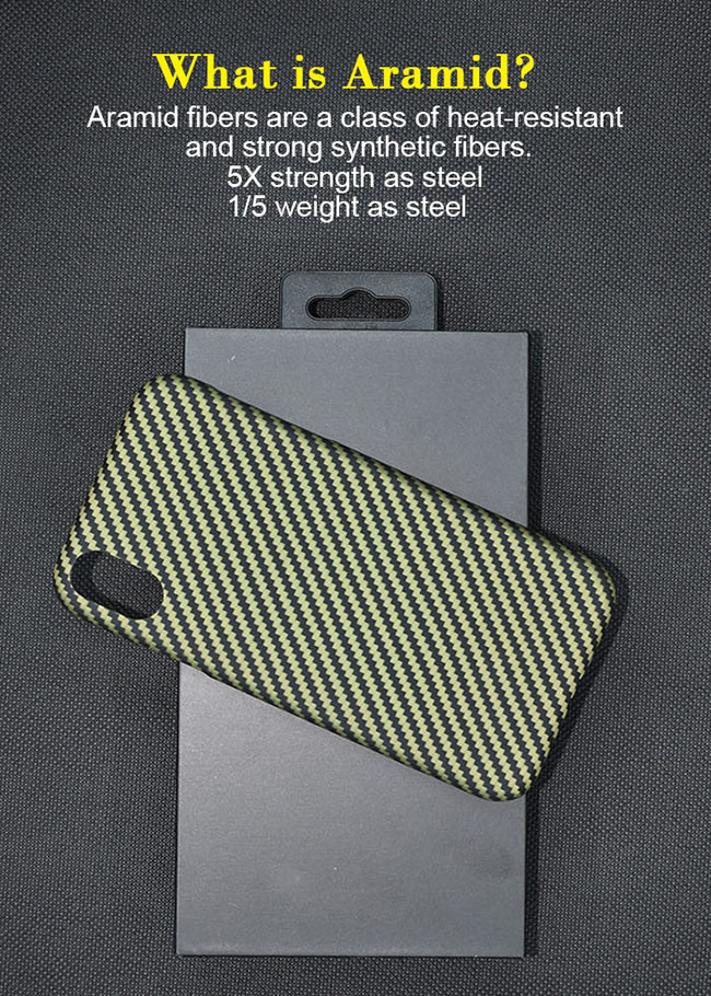 Shockproof Waterproof Carbon Aramid Fiber iPhone Case For iPhone X