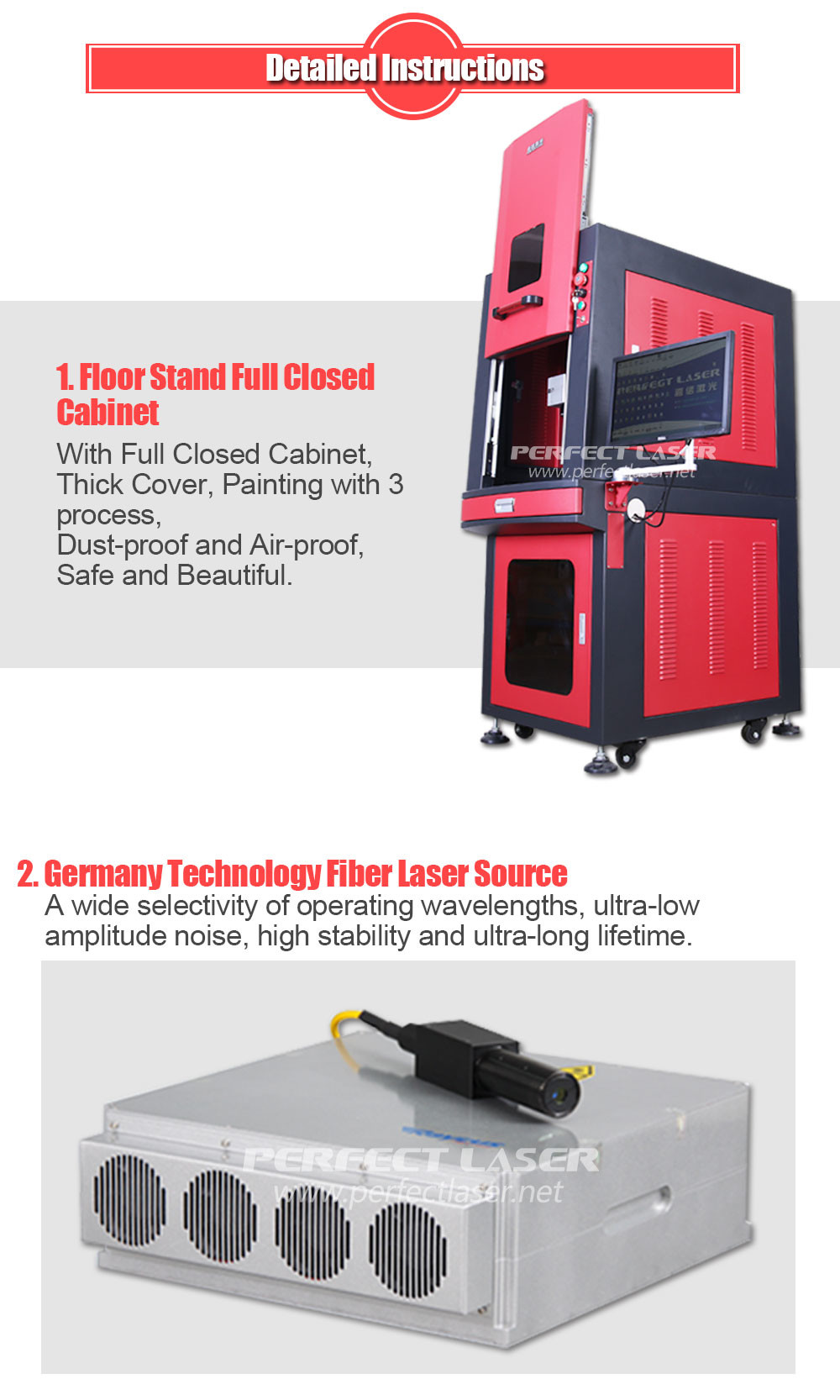 Portable Mini Fiber Laser Etching Machine With Safe Fullcolsed Cabinet , CE / ISO