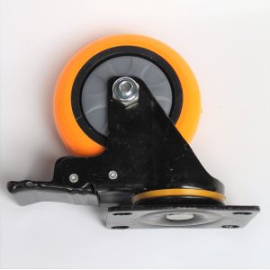 China 130kg Maximum Load Directional Caster Wheel with Adjustable Height and Recessed Design on sale