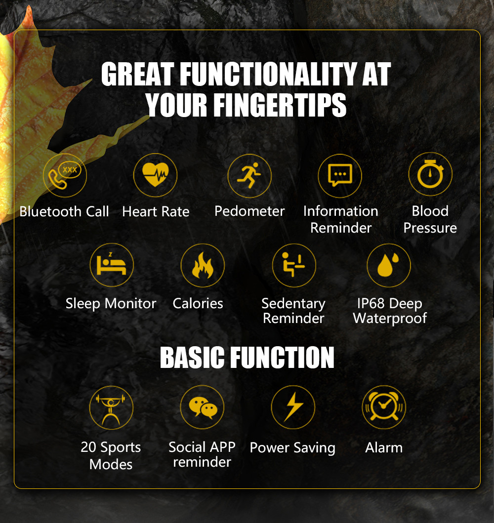 Touch Screen Tactical Smartwatch with Text and Call, Heart Rate, Blood Oxygen, and Activity Trackers