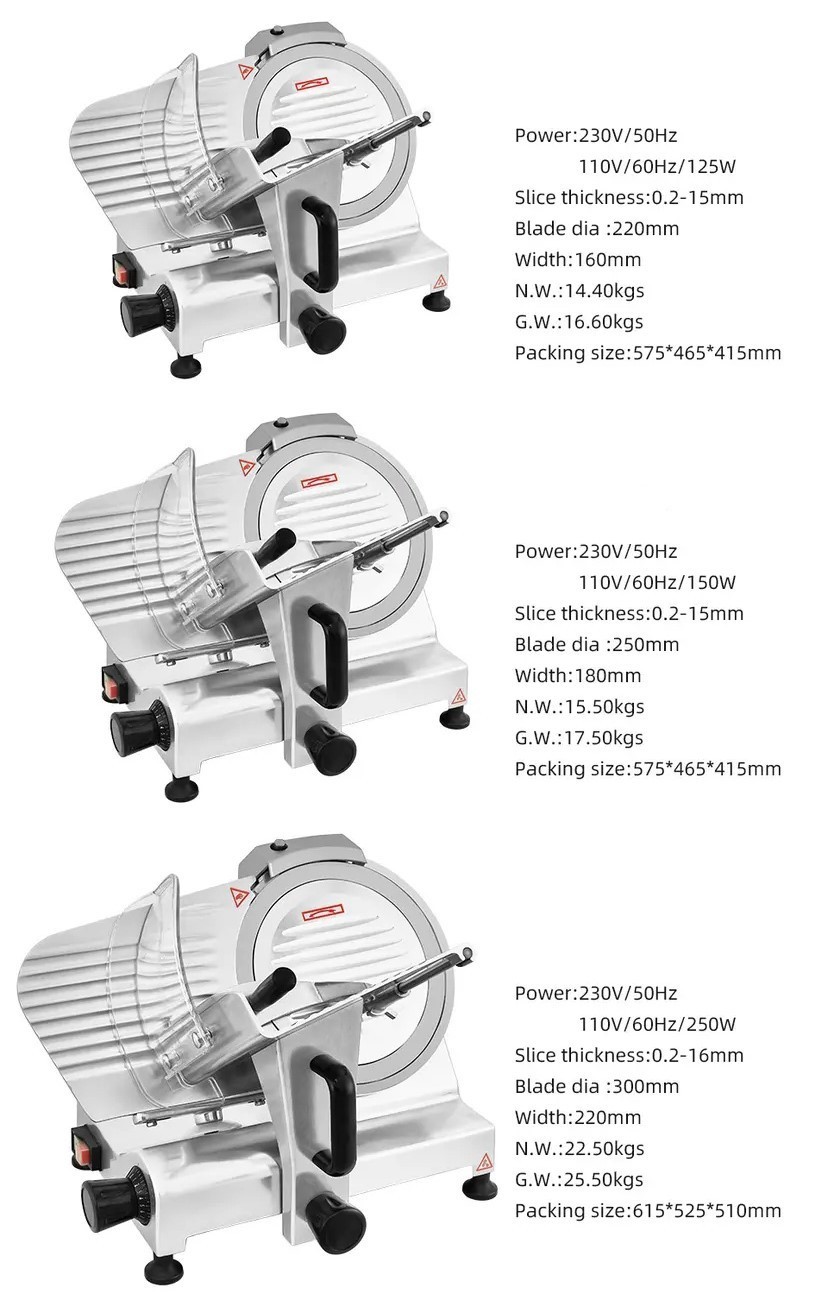 Best Commercial Electric Automatic Meat Slicer Cutting Machine