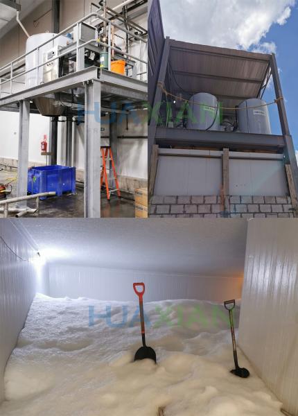 Summer Icing Equipment 5 Ton Ice Block/Flakes/Tube Making Machine for Fish Food Processing
