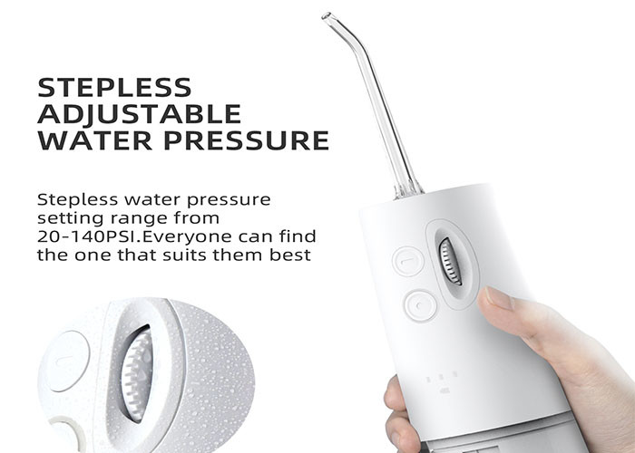 Waterproof Braces Water Flosser 3 Modes Water Pressure Teeth Cleaner