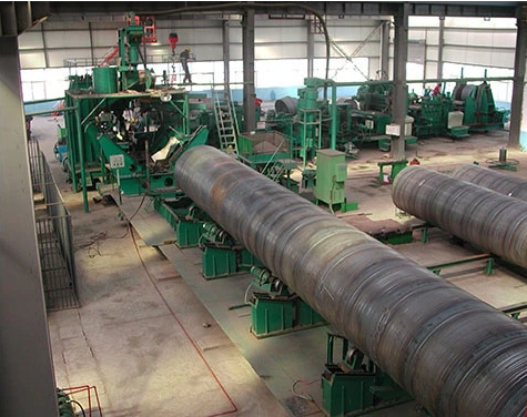 Welded Spiral Seamless Carbon Steel Pipe ASTM A500 Q235A 10# 20# For Building