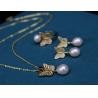 Buy cheap Butterfly Natural Pearl Necklace For Women Elegant Butterfly Pearl Chokers from wholesalers