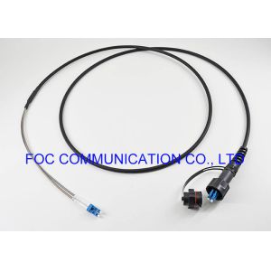 FTTA Cable Assemblies Fiber Optic Patch Cord LC/UPC With ODVA Connectors TPU