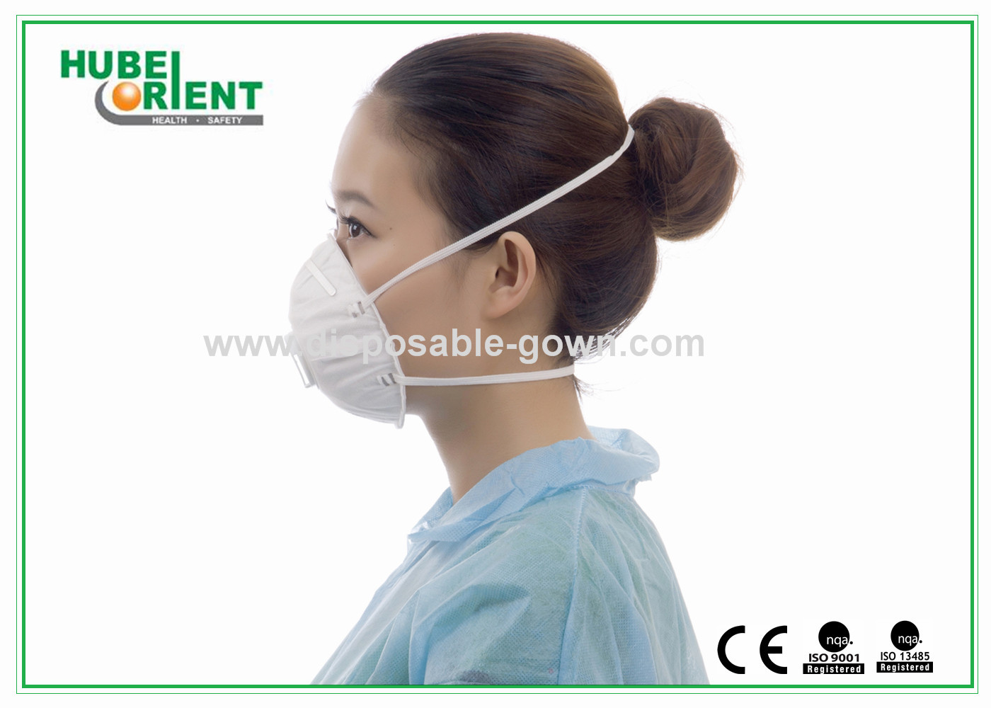 FFP Cone Disposable Face Mask with Ear Loops / Valve