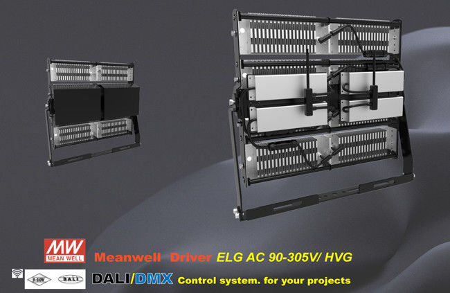 Tennis Court LED High Mast Light 240W 165LM/W IP65 Rated LED Floodlighting