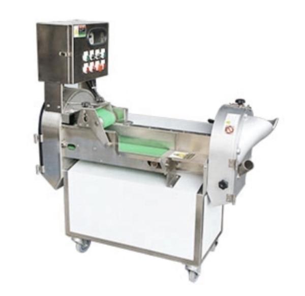Retail Market Stainless Steel Removable Vegetable Conveyor Belt Cutting Machine