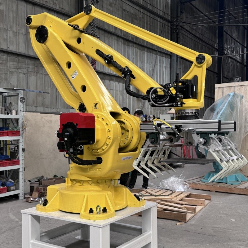  Dry Powder Palletizing Robot Arm 3kW 380V Automatic Palletizing System Manufactures