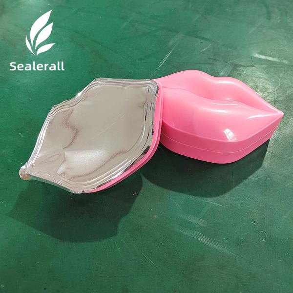 Special Shaped Plastic Cup Lid Sealer Machine 220V With Stainless Steel