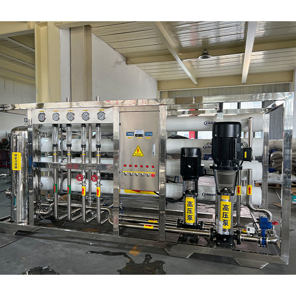 Double Stage Natural Color Water Purification System Reverse Osmosis 6T
