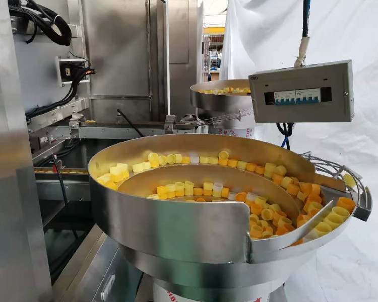 3500pcs/hour Automatic Follow Up Filling Capping Line