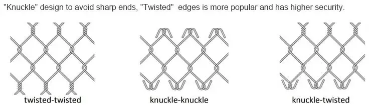 PVC Coated Chain Link Fencing Mesh Size 60*60mm And 48*2mm Post