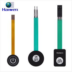 Flexi Cable PET Circuit Membrane Switch With Matte Embossed Button