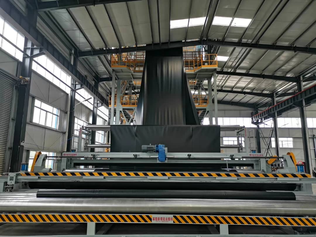 Customized 1.0mm HDPE Geomembrane Pond Liner for Shrimp Ponds and Dam Construction