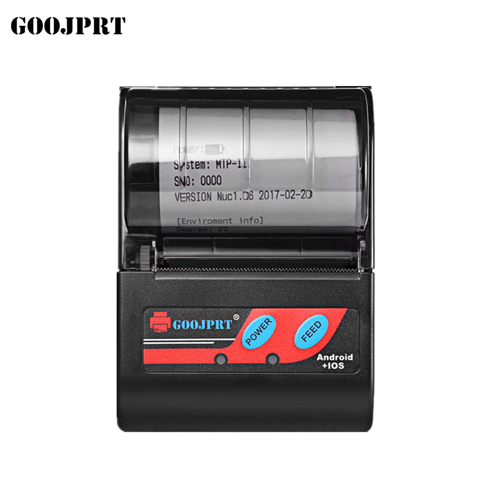 MTP-II Portable mini fiscal thermal receipt printer bluetooth Printer