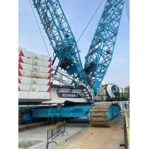 2023 Sany Used Crawler Crane SCC4000A with 78 Meters Main Boom and 130 Tons