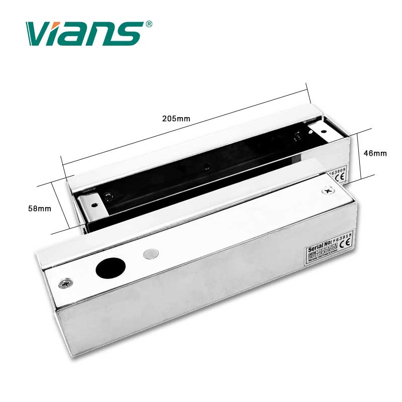 Electonic Stainless Steel Bolt Lock Brackets For Frameless Glass Door