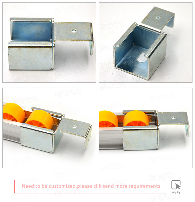 Industrial Metal Pipe Joints Cold Rolled Steel For Aluminium Roller Track
