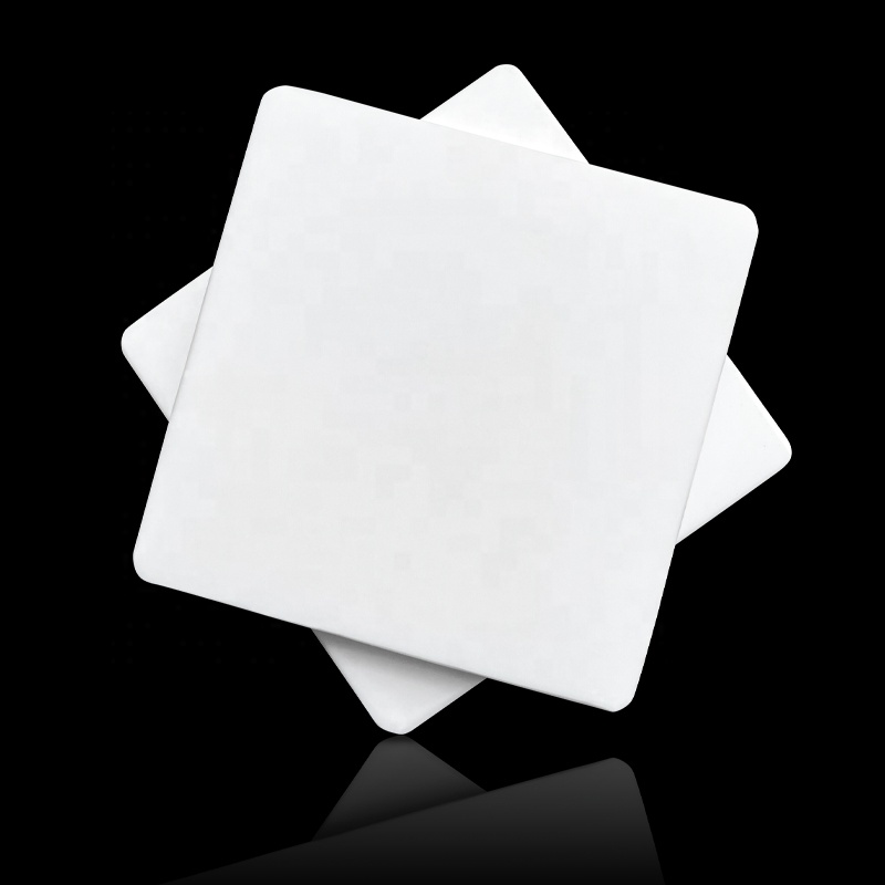 High Density 3mm-100mm Natural White 100% Virgin PTFE Sheet White Punching Machine Method