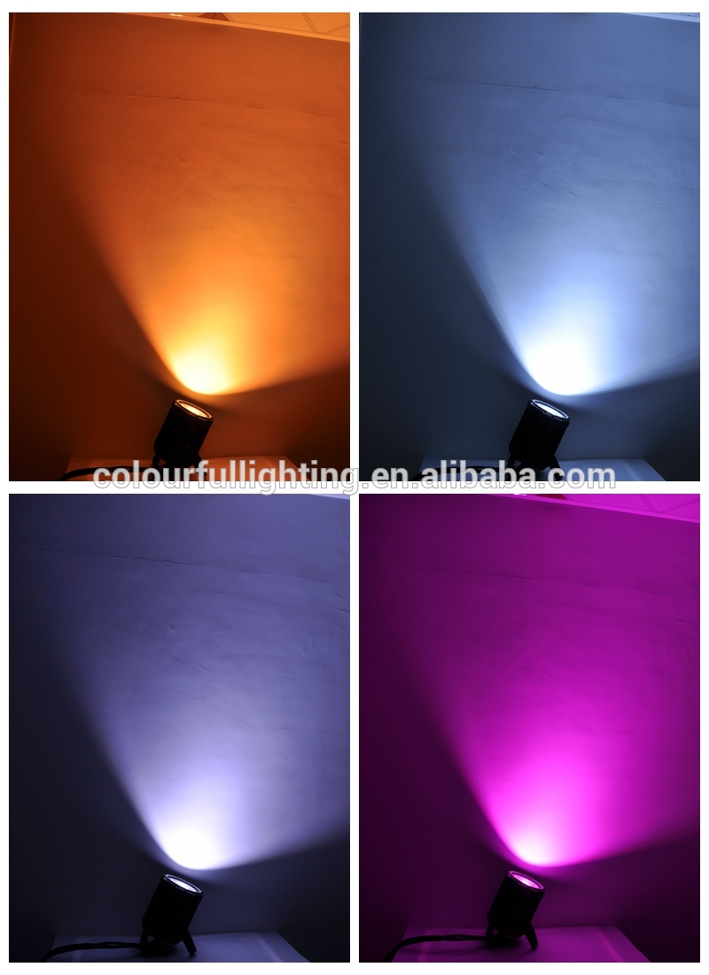 Best-selling CE RoHs UL Listed LED Lighting IP67 Outdoor Rated COB PAR 150W 4IN1 RGBW LED COB Light