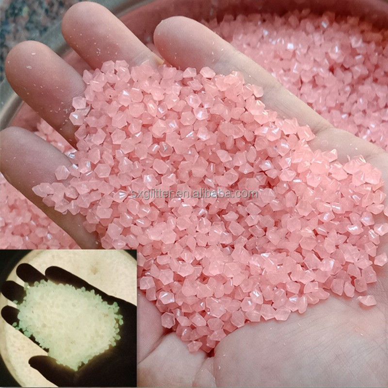 Fluorescent Particles Crafted into Ecofriendly Luminous Stones for Garden Walkways Decor Essential