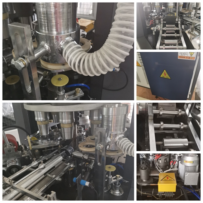 Coffee Tea Paper Cup Machine Production Capacity Customized 80 Color