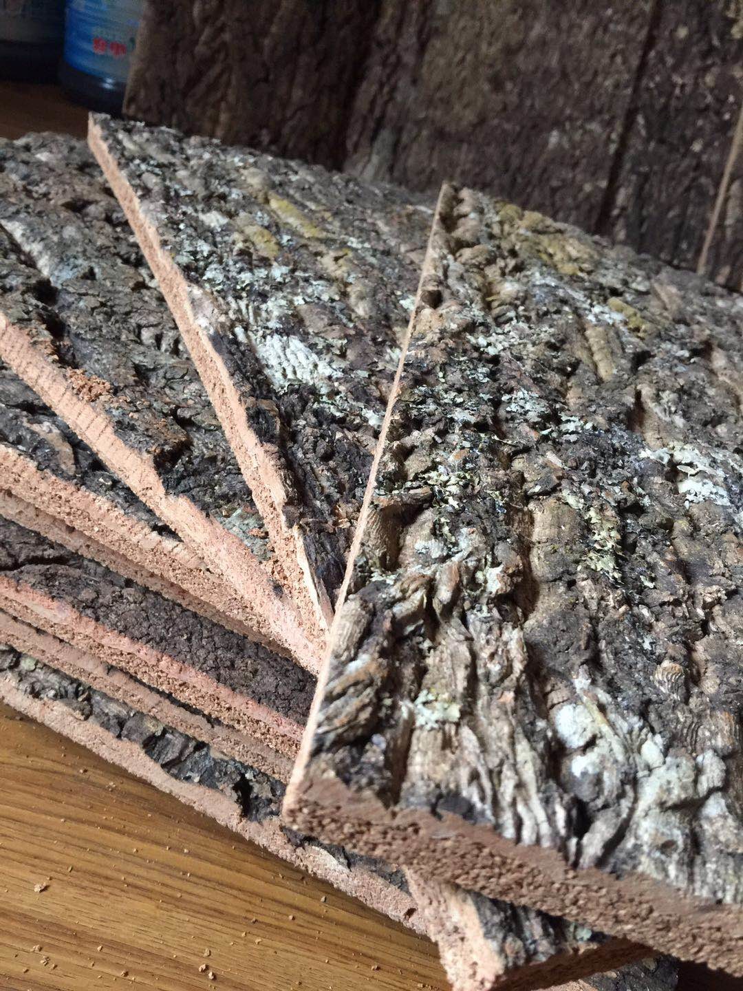 300*600mm Standard Size Frist-Layer Nature Cork Bark tiles,for Wall Decoration