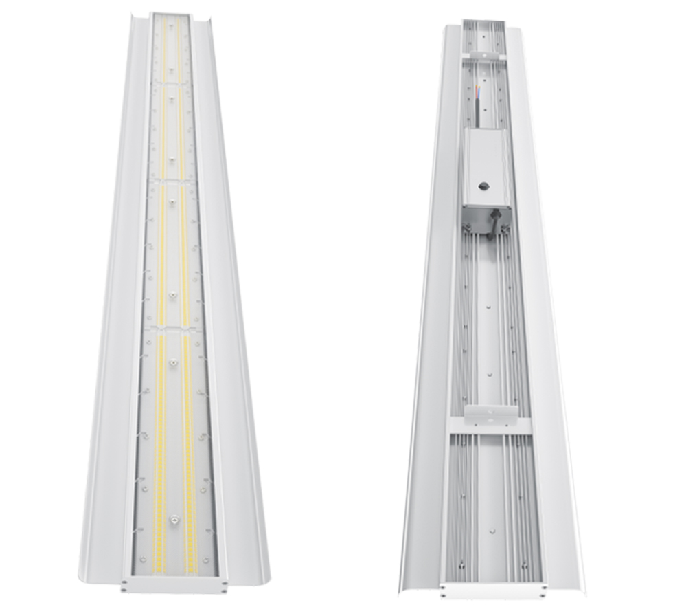 Indoor 80W LED Linear High Bay , Linear High Bay Light 1 X 2 FT CRI>83