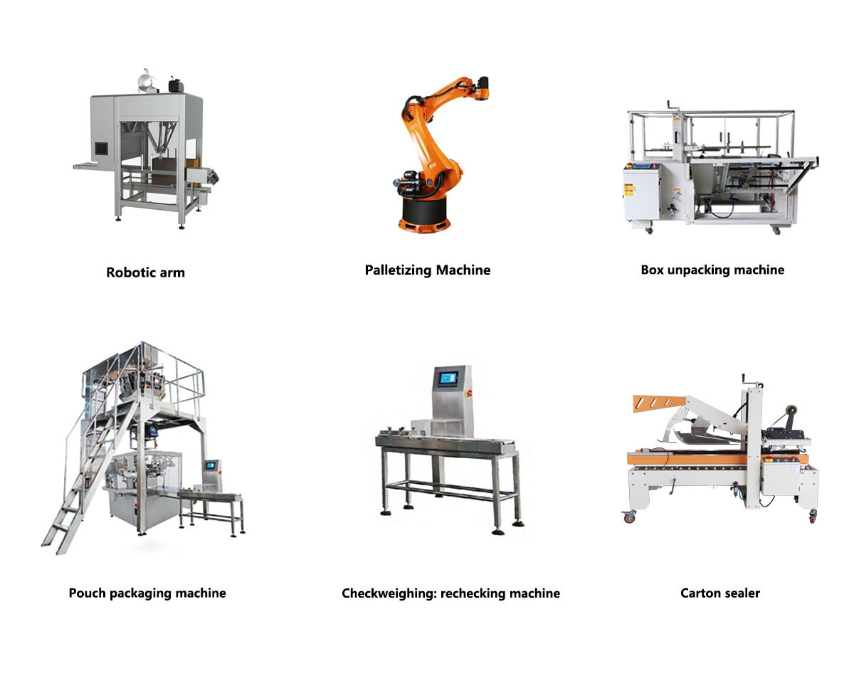 Industrial Food Packaging Machine Fully Automatic Snack Packaging Line