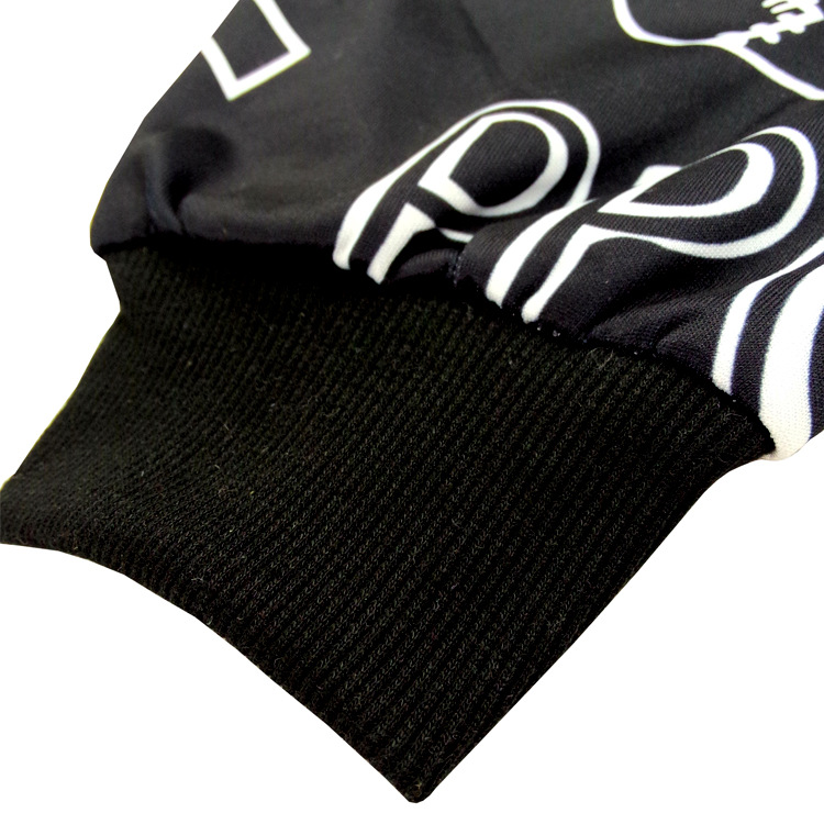 wholesale man's full white printing jogger tracksuit or oem service custom logo jogger sport suits