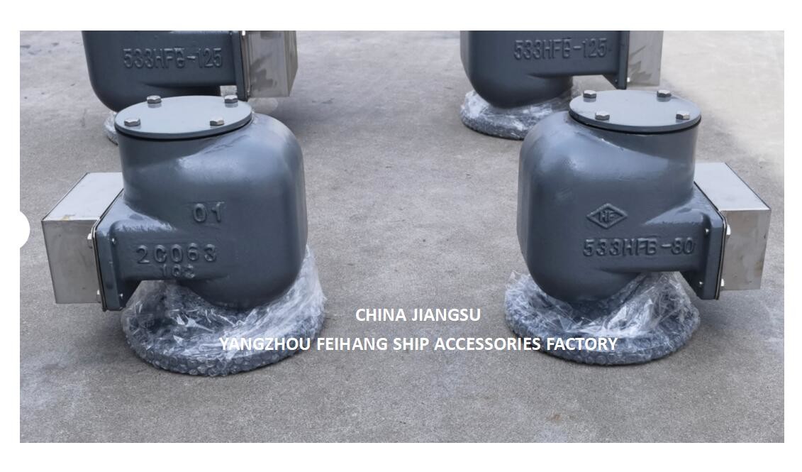 Water Ballast Tanks Air Vent Head Model-533hfb-80a Body Cast Iron And Stainless Steel Floater