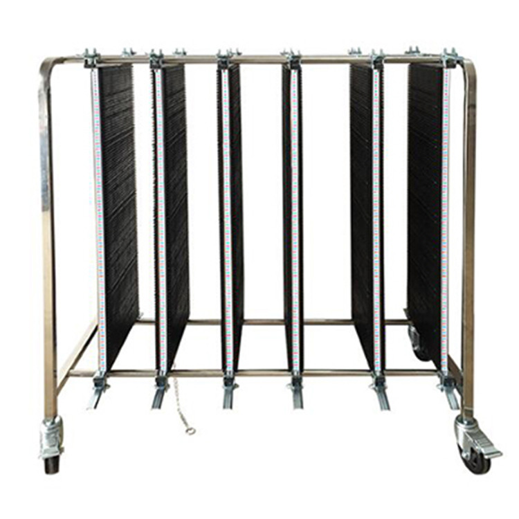 Stainless Steel Hanging Basket ESD PCB Trolley Roll Container