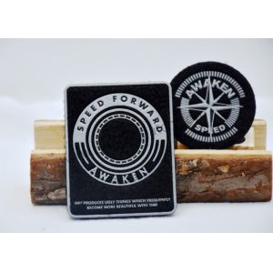 Black SGS 5cm 3M Reflective Velcro Patch High Frequency Technic