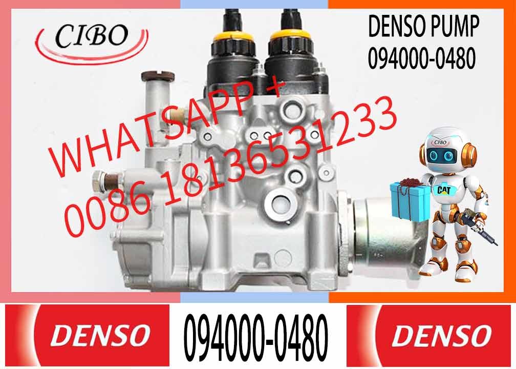 6156-71-1111 094000-0480 SAA6D125 Engine Diesel Fuel supply Injector Pump for PC400-7 Excavator