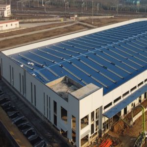 Q235 Q355 Prefab Steel Structure Warehouse with H-Section Beams
