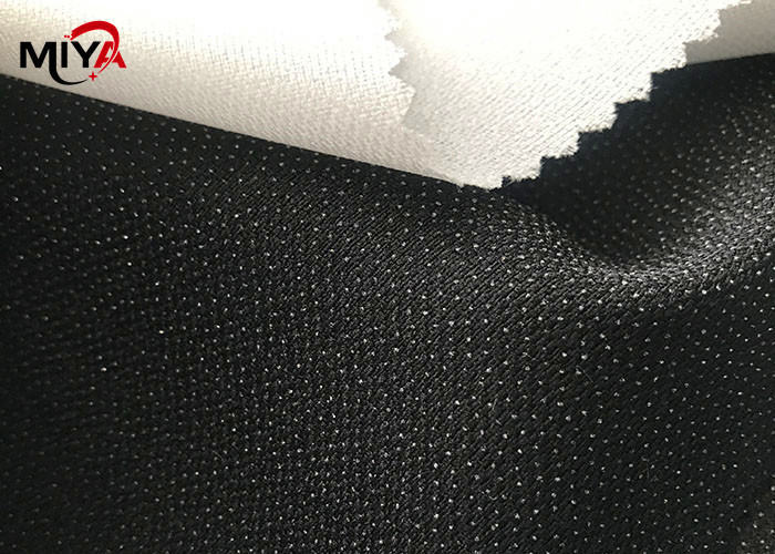 Elastic 41gsm 100 Percent Polyester Woven Fusible Interlining