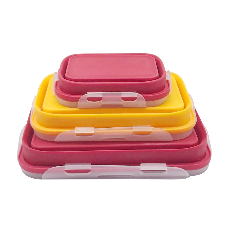The Best Cool Collapsible Personalized Boys And Girls Silicone Toddler Lunch Box Food Containers With Cover