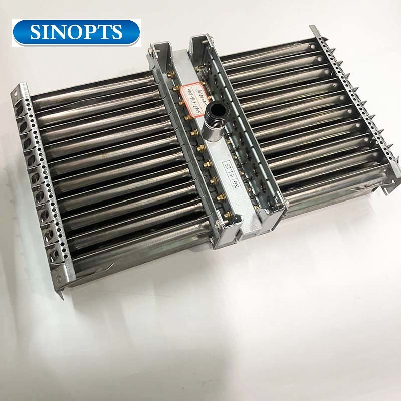 10 Rows Gas Boiler Steam Fire Row Stainless Iron Zinc Plate Burner Tray