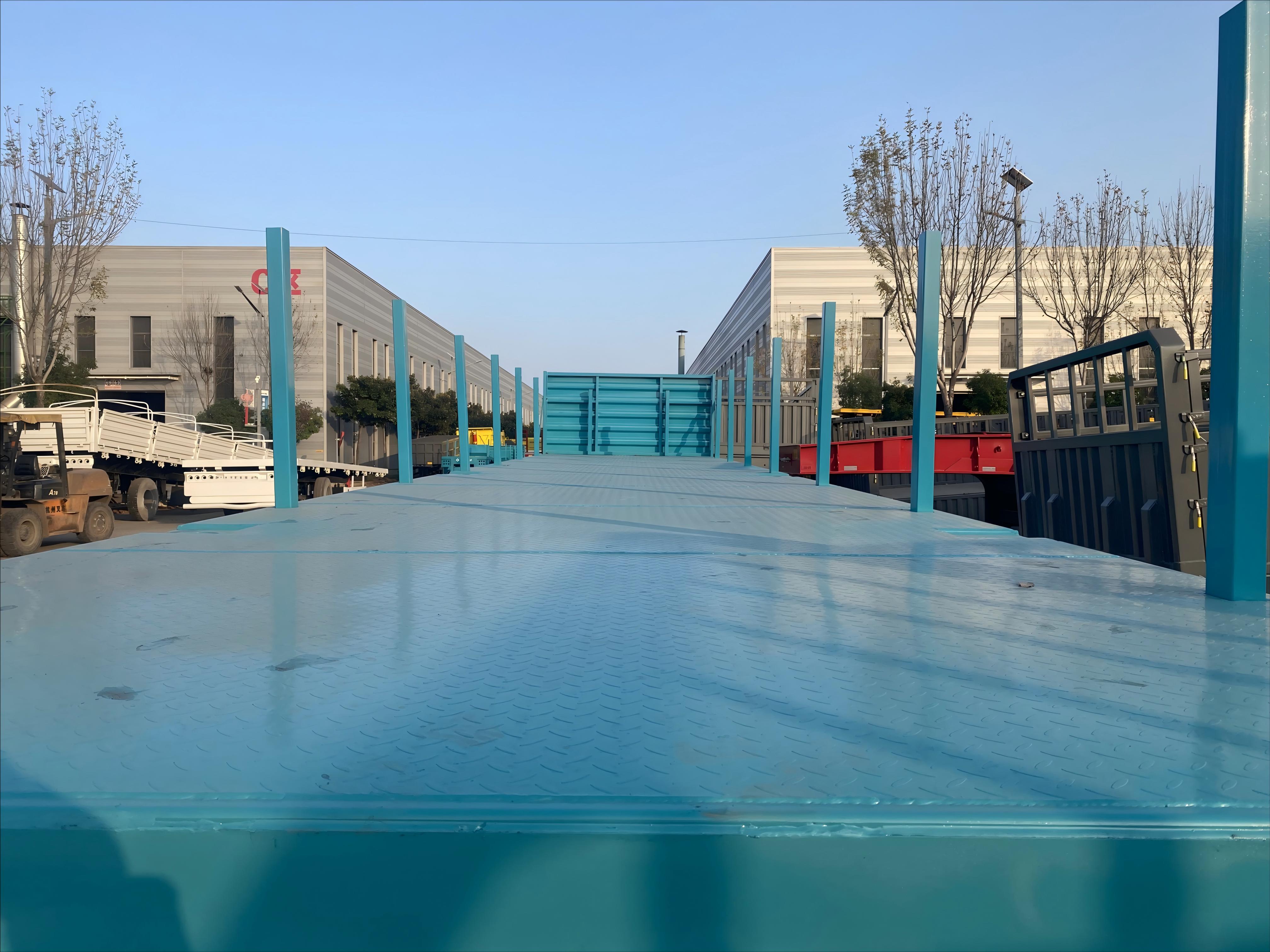 CIMC China manufacturer of 3-axle direct sales high-quality discount flatbed semi-trailer