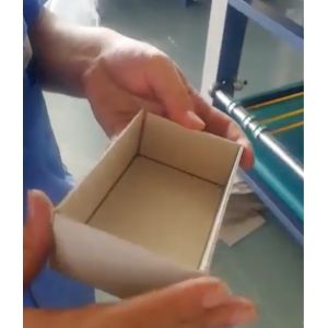 Manual Clean Grooving Machine Ditch Cardboard V Slot Grooving Machine