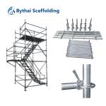 Professional Construction Ringlock System Vertical Standard Scaffolding